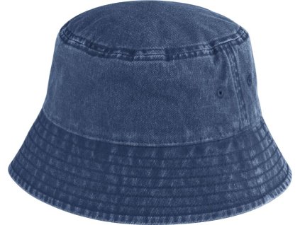 Dětský vintage klobouk Beechfield – UV 50+ denim