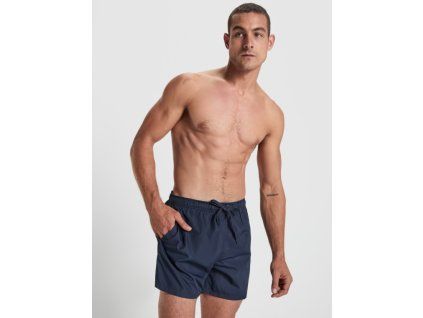 Plavky Aqua modra na modelu