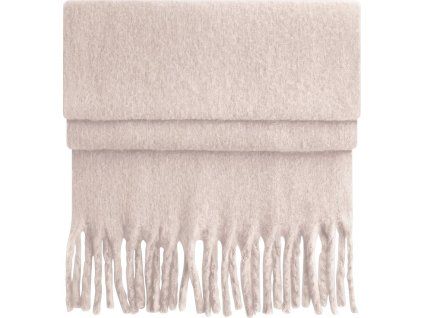 Oversized šála Fluffy B496R (Barva černá, Velikost uni)