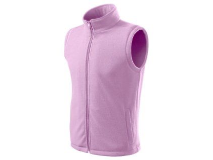 Fleecová vesta next světle fialová