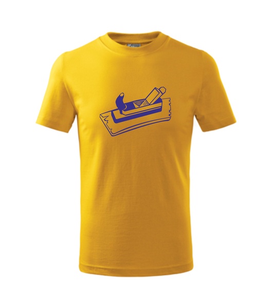 Dětské tričko s TRUHLÁŘEM Barva: žlutá, Velikost: 146 cm/10 let