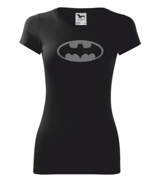 Dámské tričko s Batman SPECIÁL Velikost: XL, Barva potisku: reflexní