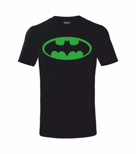 Dětské tričko Batman SPECIÁL Velikost: 146 cm/10 let, Barva potisku: neon green