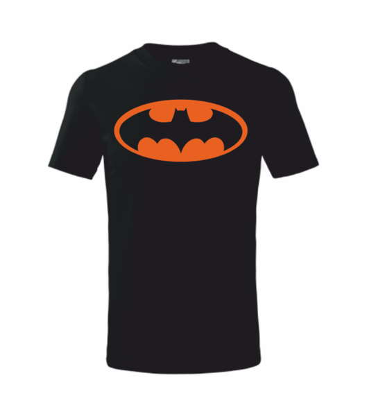 Dětské tričko Batman SPECIÁL Velikost: 158 cm/12 let, Barva potisku: neon orange