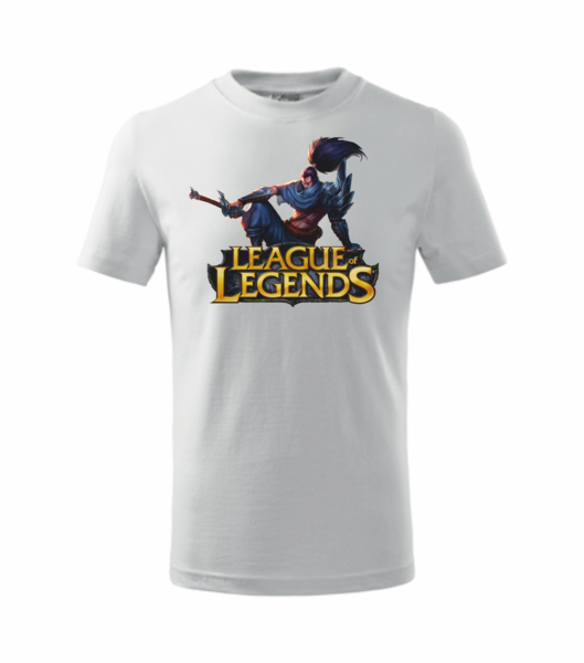 Tričko s League of legends 4 Barva: žlutá, Velikost: XL