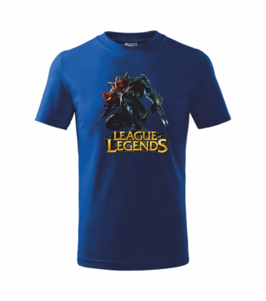 Tričko s League of legends 5 Barva: královská modrá, Velikost: XS