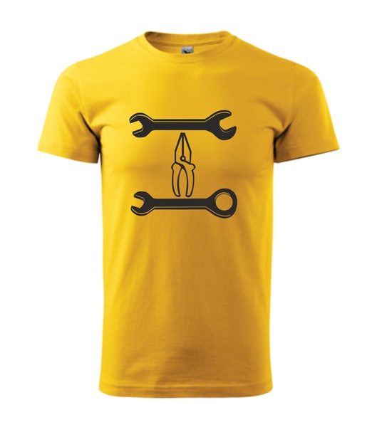 Tričko s MONTÉREM Barva: žlutá, Velikost: XL