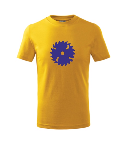 Tričko dětské s PILOU Barva: žlutá, Velikost: 110 cm/4 roky