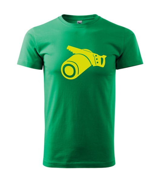Tričko s TESAŘEM Barva: středně zelená, Velikost: M