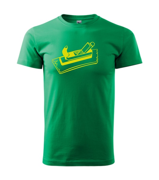 Tričko s TRUHLÁŘEM Barva: středně zelená, Velikost: 2XL