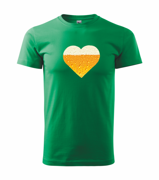 PIVNÍ tričko Barva: středně zelená, Velikost: XS