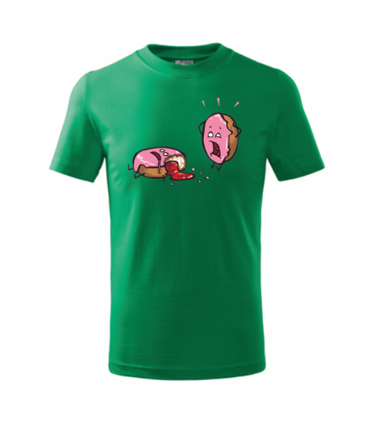 Tričko s KOBLIHOU Barva: středně zelená, Velikost: XL