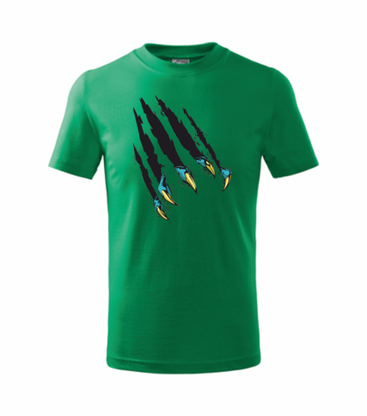 Tričko s PAŘÁTEM Barva: středně zelená, Velikost: 2XL