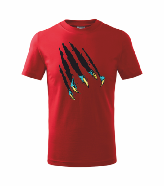Tričko s PAŘÁTEM Barva: červená, Velikost: XL