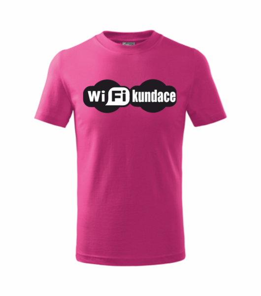 Tričko WIFIKUNDACE Barva: fuchsia red, Velikost: XL