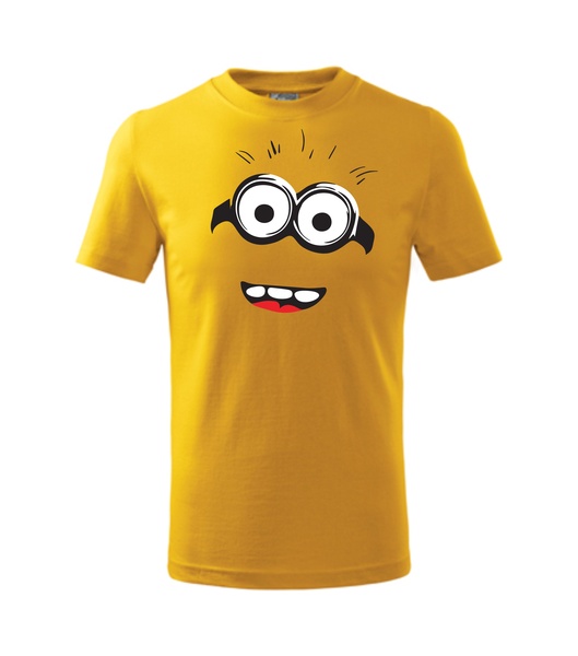 Tričko dětské s MIMONĚM Barva: žlutá, Velikost: 122 cm/6 let