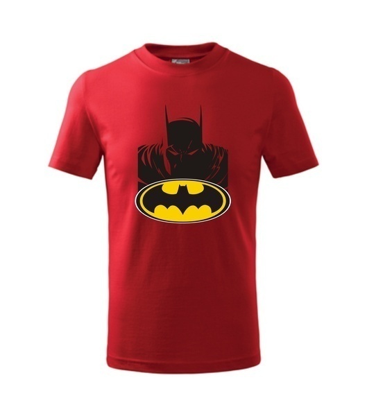 Tričko s BATMANEM 2 Barva: červená, Velikost: L