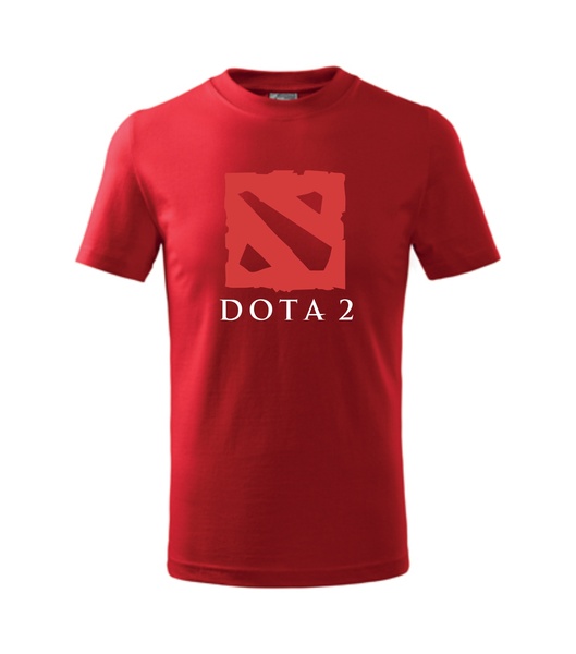 Tričko s potiskem DOTA Barva: červená, Velikost: 2XL