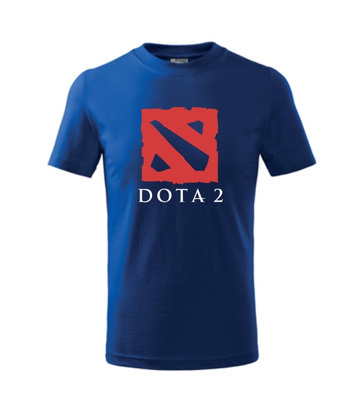 Tričko s potiskem DOTA Barva: královská modrá, Velikost: L