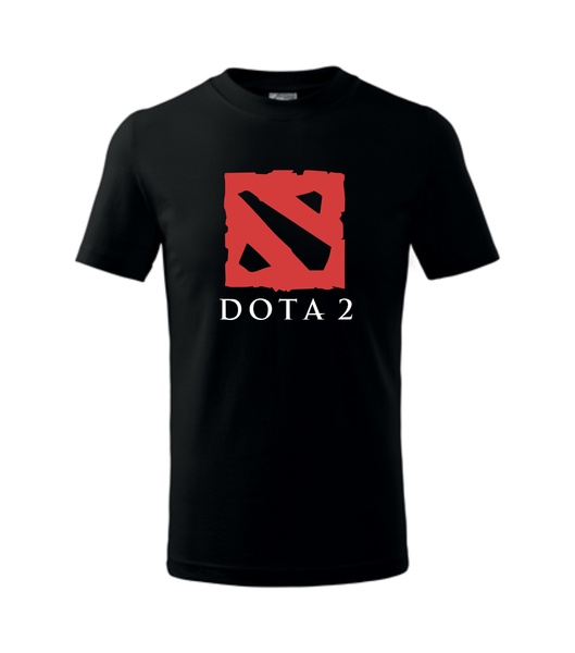 Tričko s potiskem DOTA Barva: černá, Velikost: XS