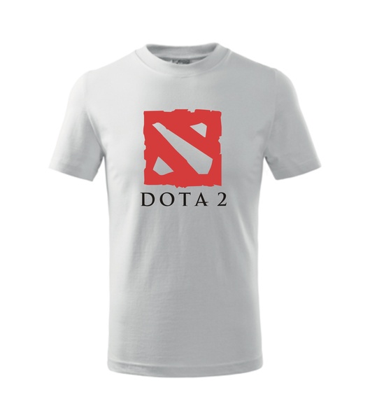 Tričko s potiskem DOTA Barva: bílá, Velikost: XL