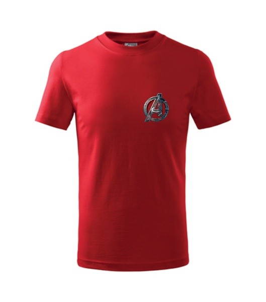 Tričko s AVENGERS 3 Barva: červená, Velikost: XL