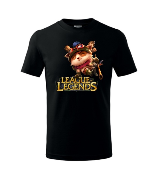 Tričko s League of Legends 2 Barva: černá, Velikost: S