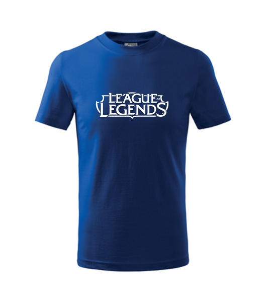 Dětské tričko s League of legends Barva: královská modrá, Velikost: 122 cm/6 let