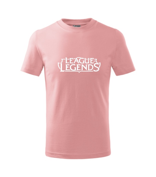 Dětské tričko s League of legends Barva: růžová, Velikost: 110 cm/4 roky