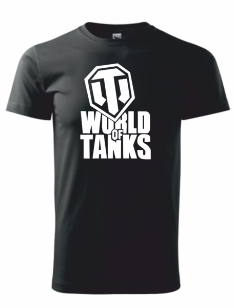 Dětské tričko s WORLD OF TANKS Barva: černá, Velikost: 146 cm/10 let