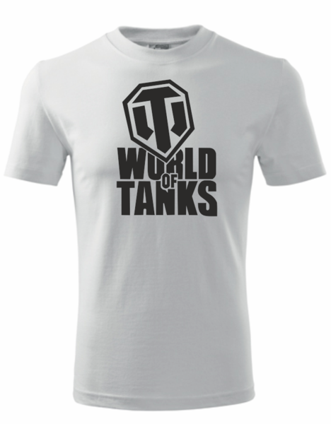 Dětské tričko s WORLD OF TANKS Barva: bílá, Velikost: 110 cm/4 roky