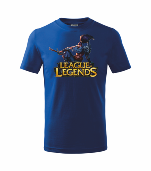 Dětské tričko s League of legends 4 Barva: královská modrá, Velikost: 122 cm/6 let