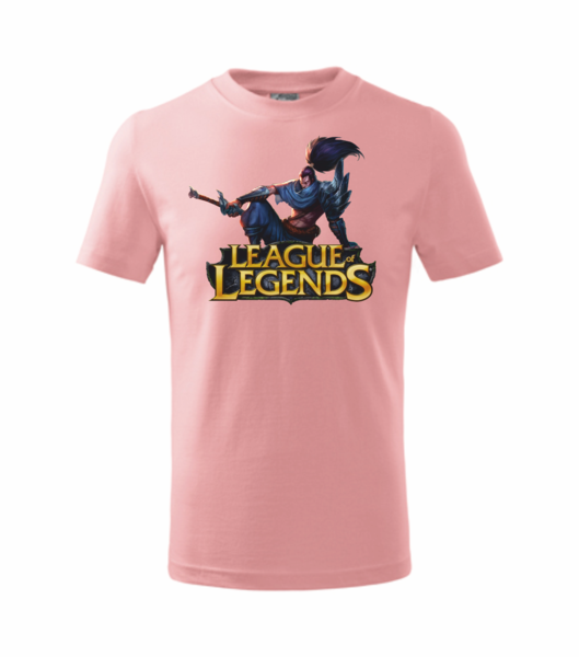 Dětské tričko s League of legends 4 Barva: růžová, Velikost: 122 cm/6 let