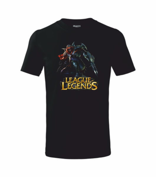 Dětské tričko s League of legends 5 Barva: černá, Velikost: 122 cm/6 let