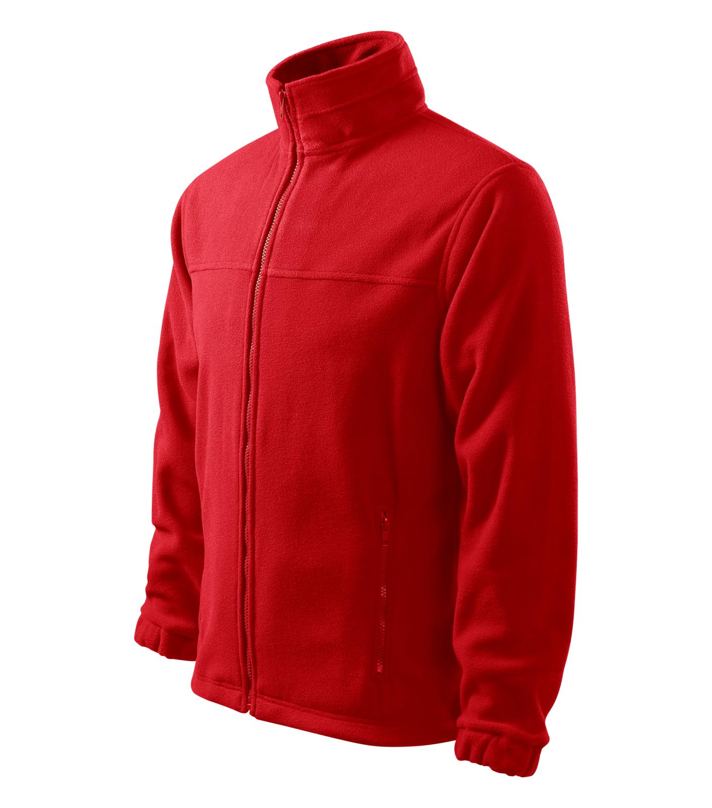 Jacket Fleece pánský Barva: červená, Velikost: XL