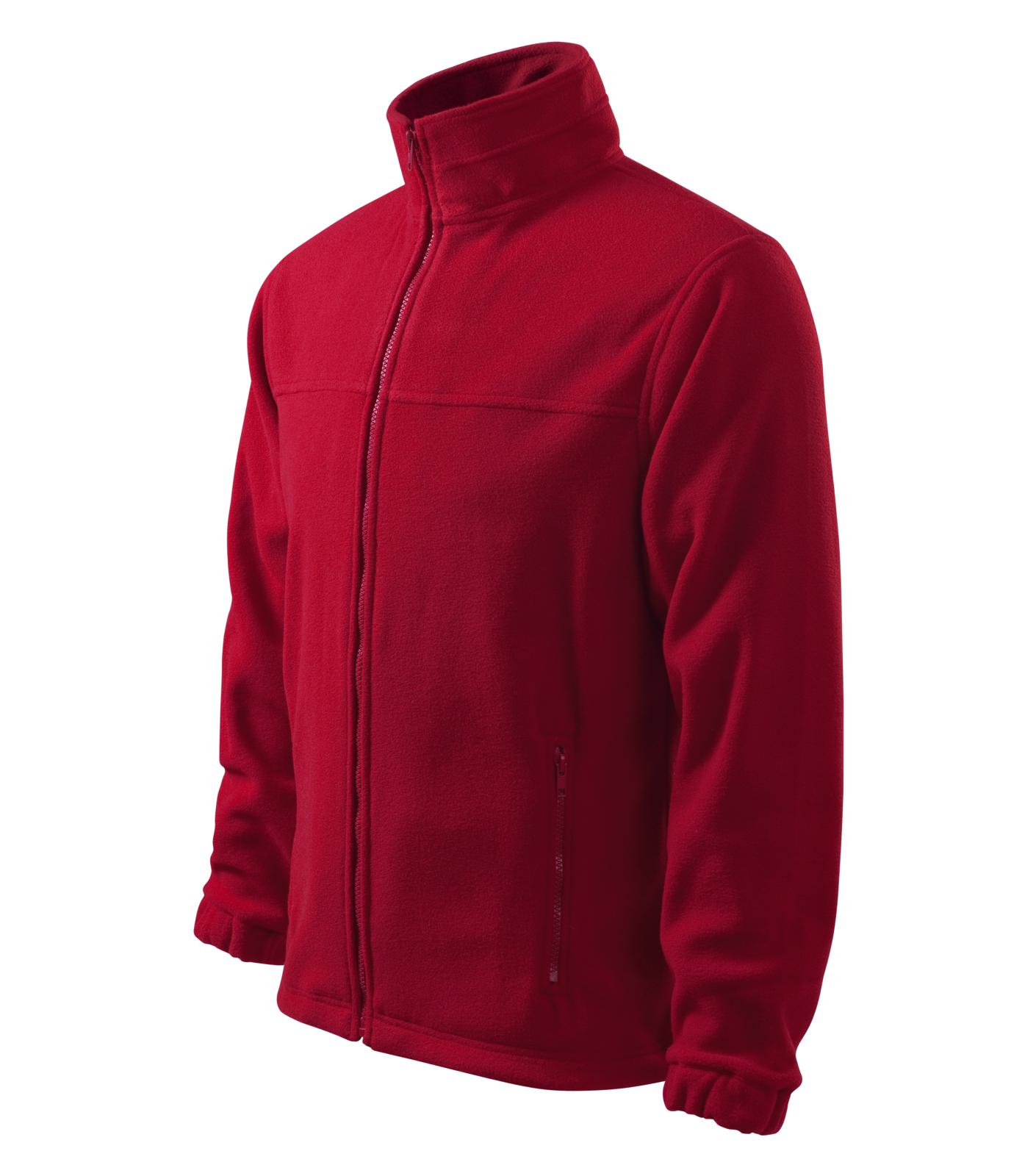 Jacket Fleece pánský Barva: marlboro červená, Velikost: S