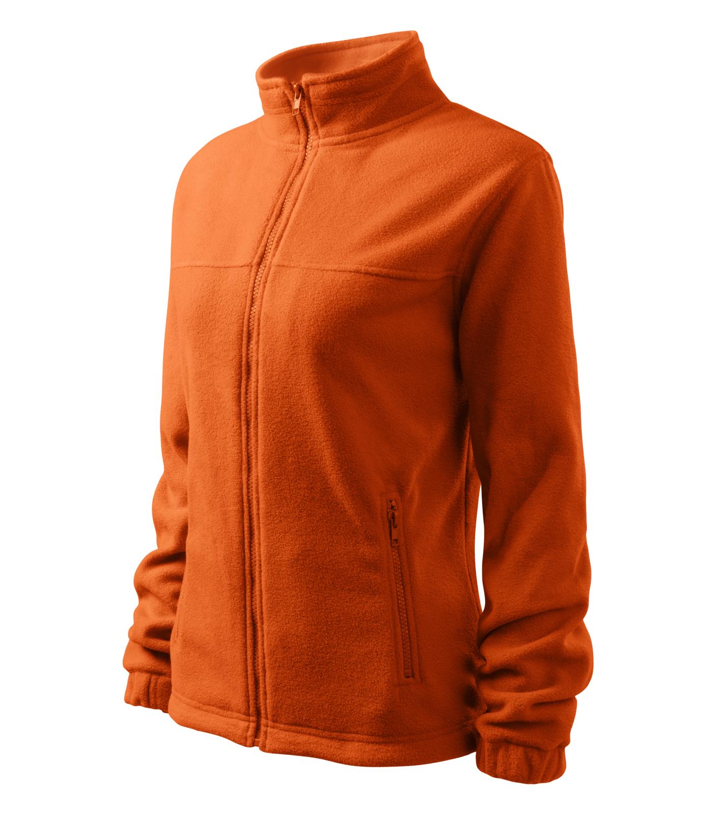 Jacket Fleece dámský Barva: oranžová, Velikost: XS