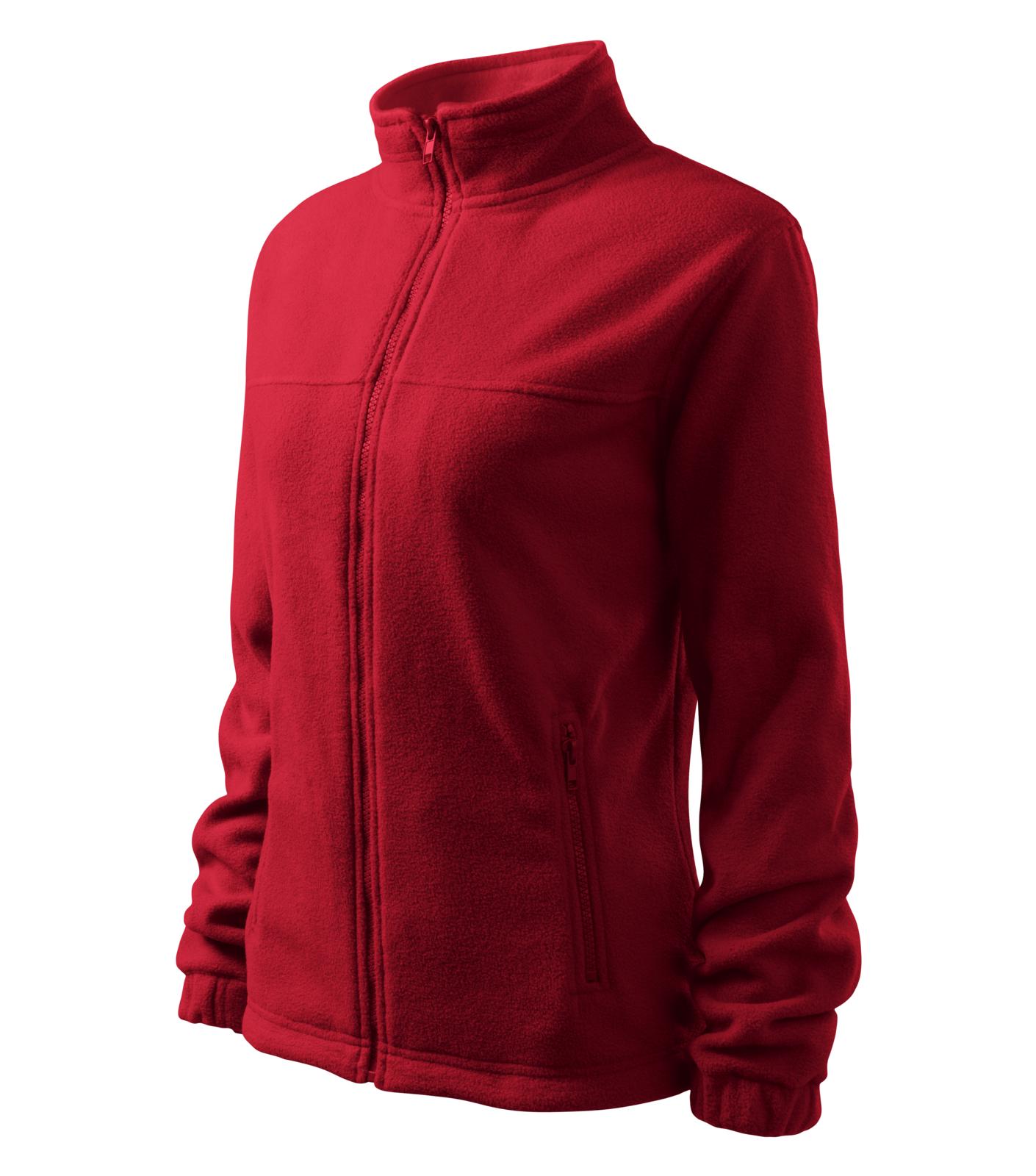 Jacket Fleece dámský Barva: marlboro červená, Velikost: 2XL