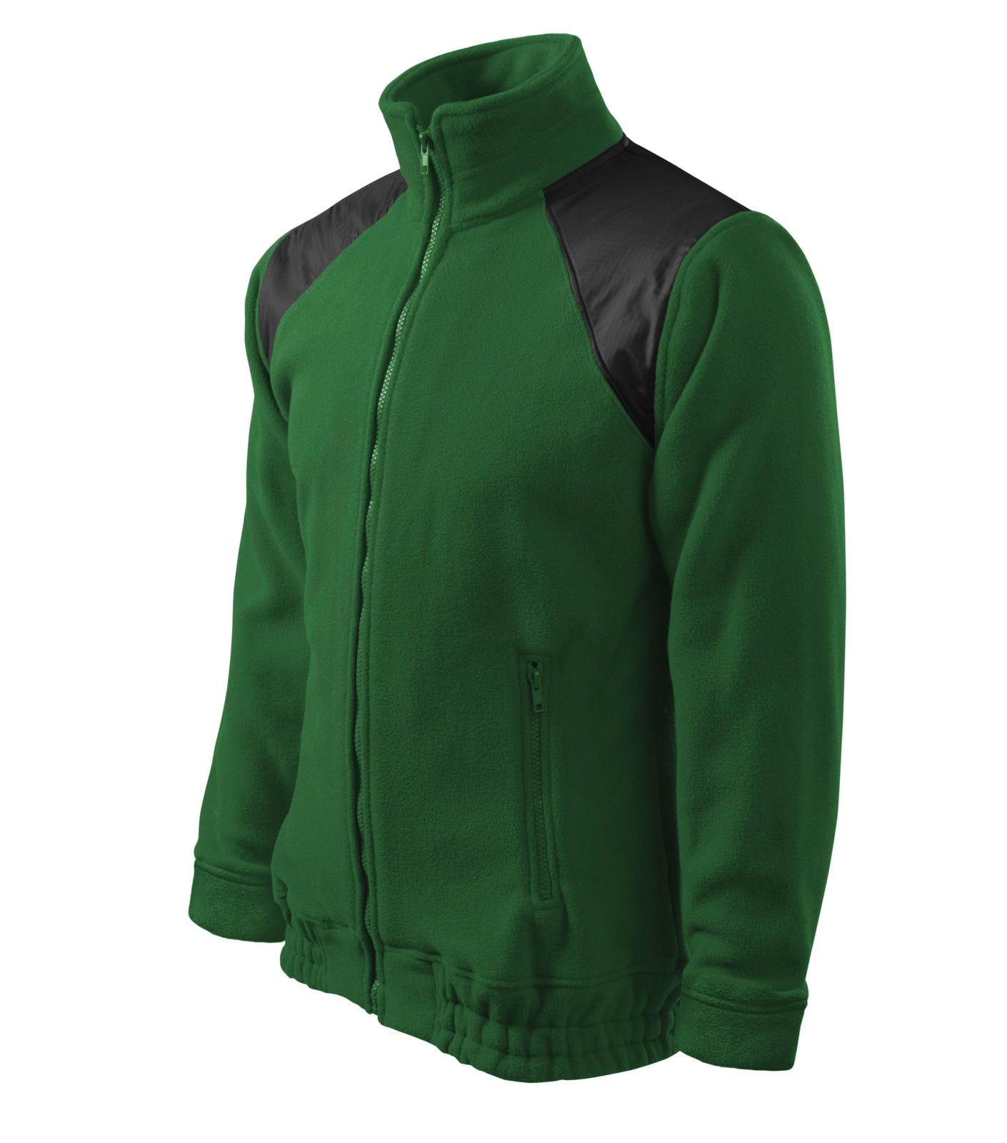Jacket Hi-Q Fleece unisex Barva: lahvově zelená, Velikost: XL