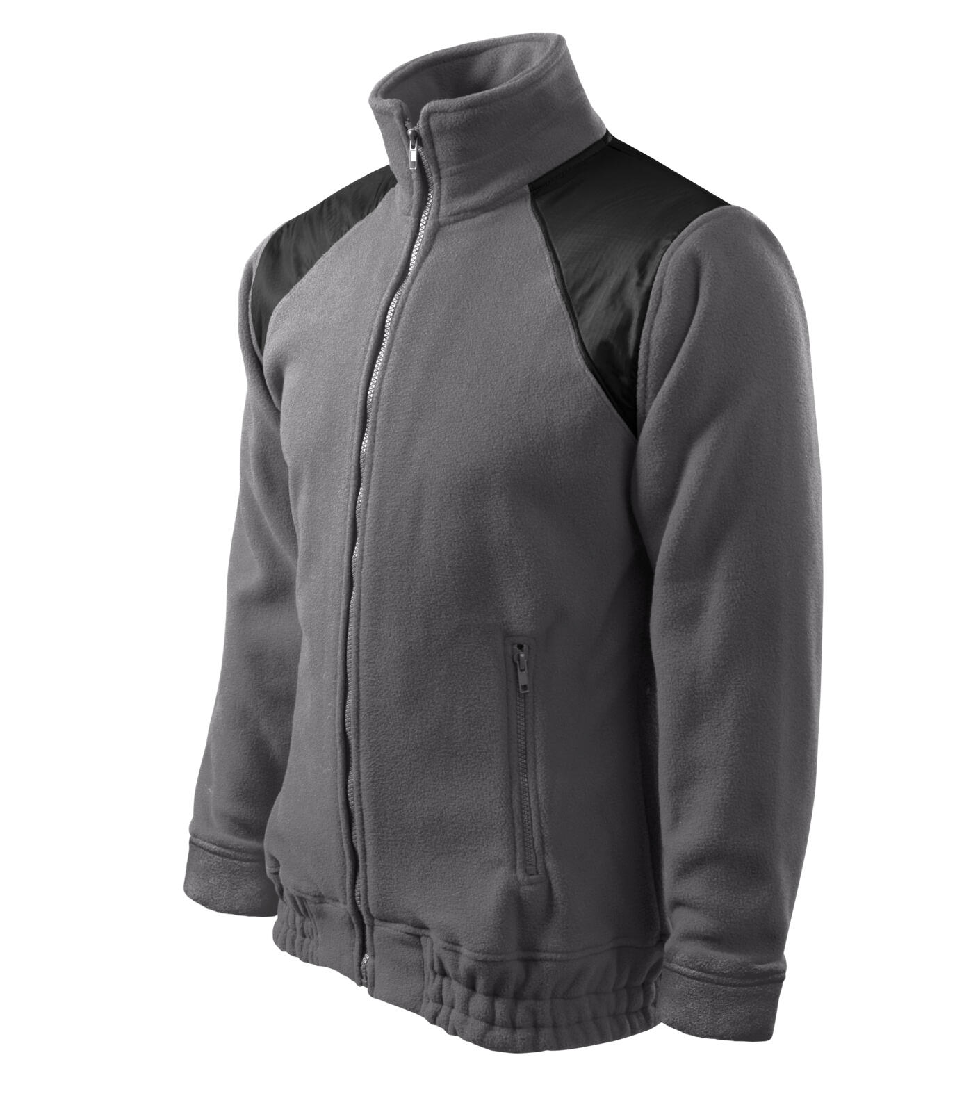 Jacket Hi-Q Fleece unisex Barva: ocelově šedá, Velikost: L
