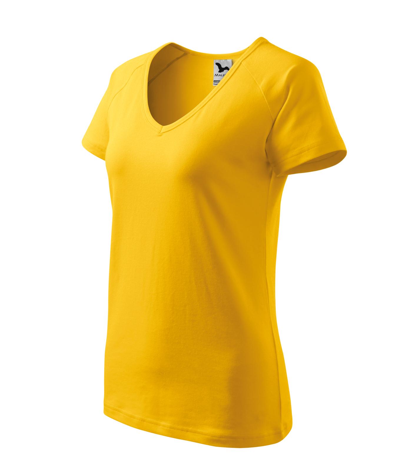 Dream Tričko dámské Barva: žlutá, Velikost: XL