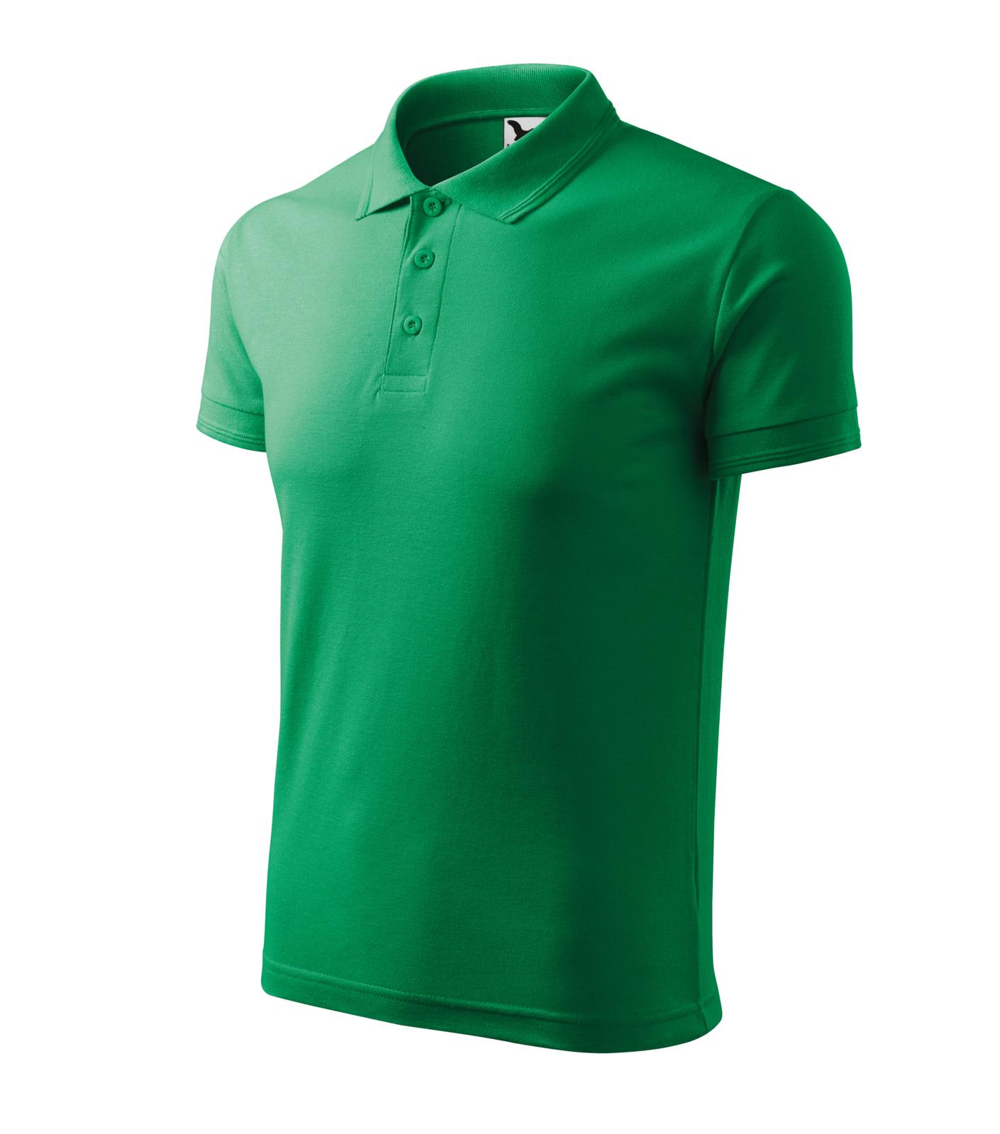 Pique Polo Polokošile pánská Barva: středně zelená, Velikost: 2XL
