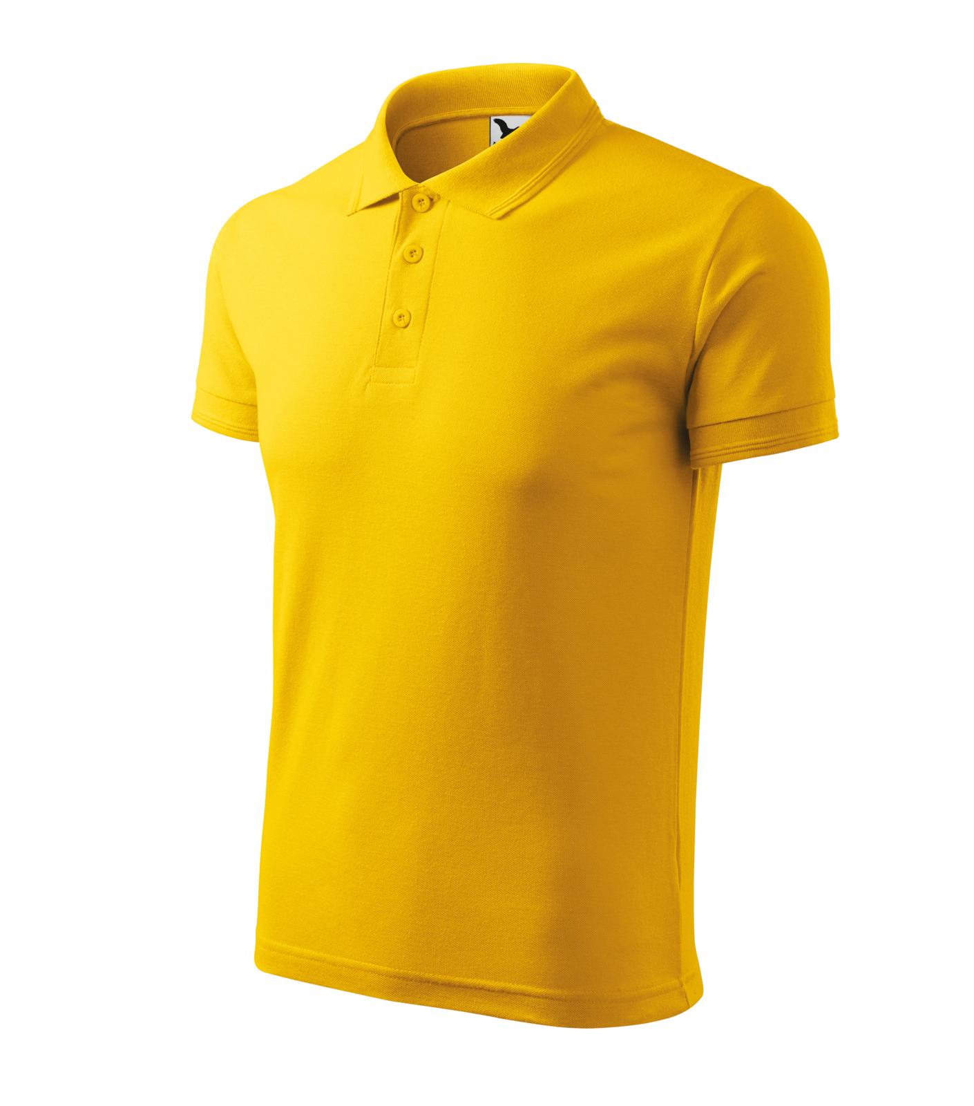 Pique Polo Polokošile pánská Barva: žlutá, Velikost: 4XL