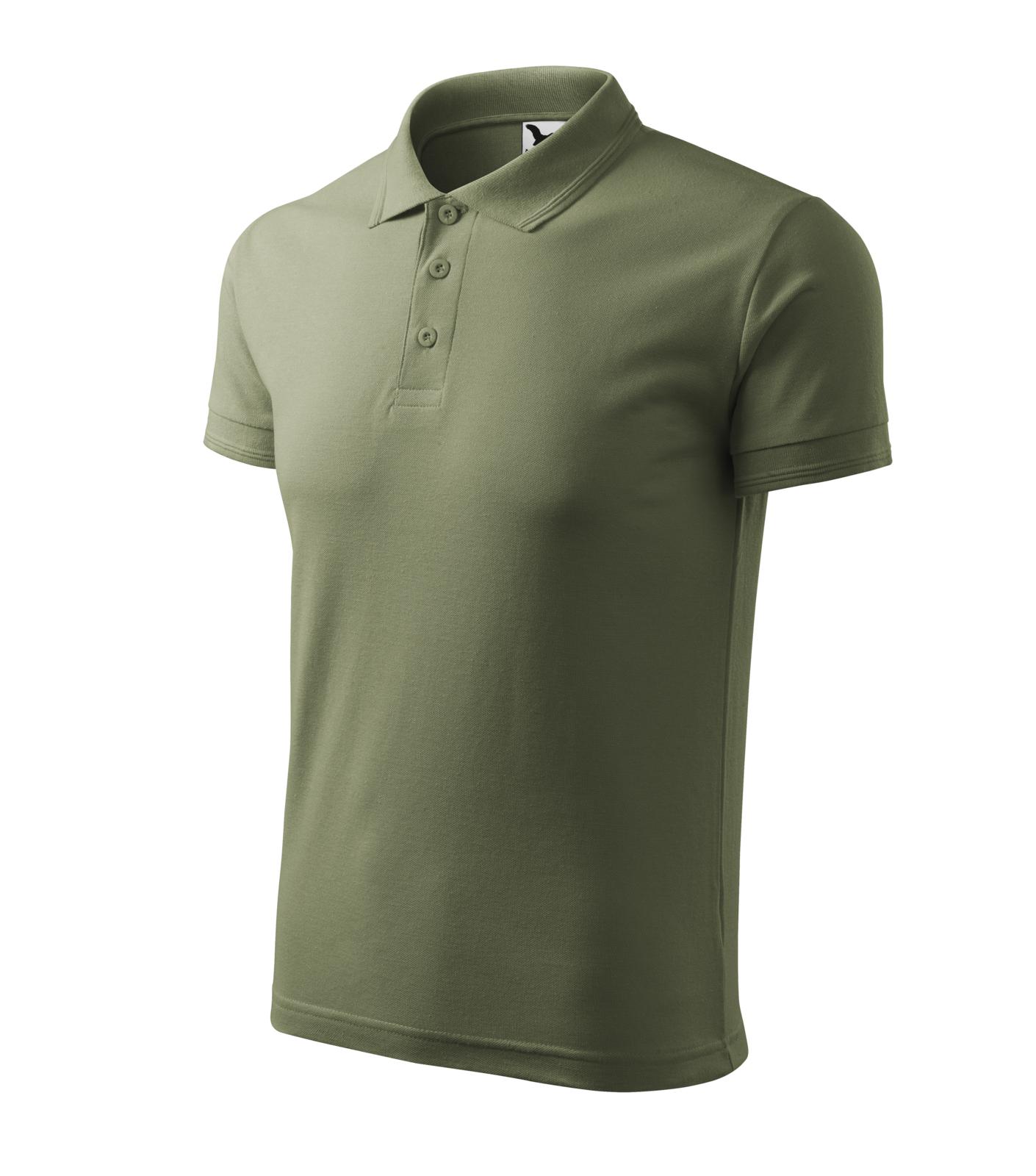 Pique Polo Polokošile pánská Barva: khaki, Velikost: M