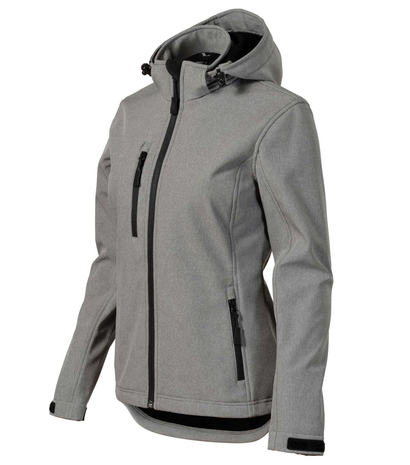Performance Softshellová bunda dámská Barva: tmavě šedý melír, Velikost: XL