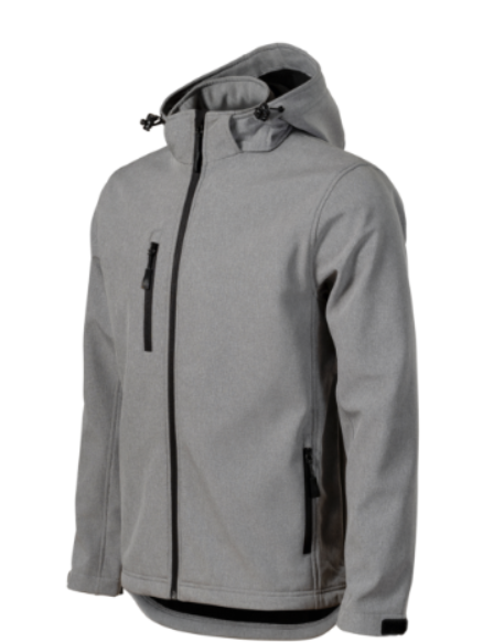 Performance Softshellová bunda Barva: tmavě šedý melír, Velikost: XL