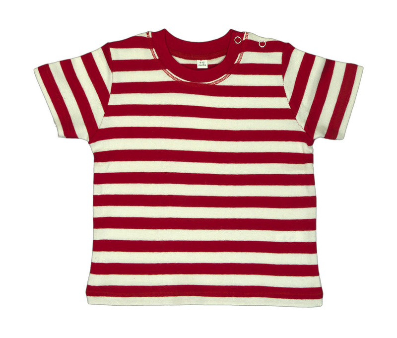 Pruhované tričko Baby Strip Barva: červená, Velikost: 12-18 měsíců