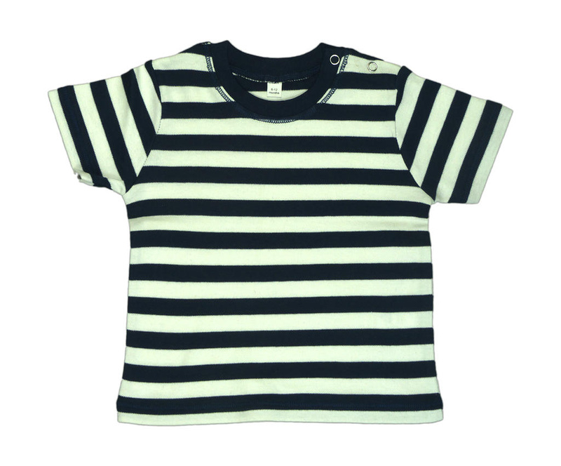 Pruhované tričko Baby Strip Barva: námořní modrá, Velikost: 3-6 měsíců