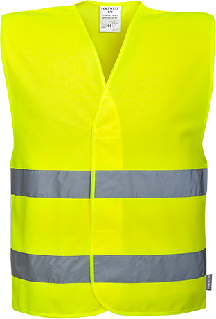 Vesta VISITOR Hi-Vis Barva: fluorescenční žlutá, Velikost: 2XL/3XL