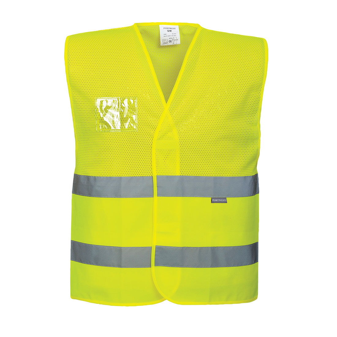 Síťovaná reflexní vesta HiVis Barva: žlutá, Velikost: 4XL/5XL